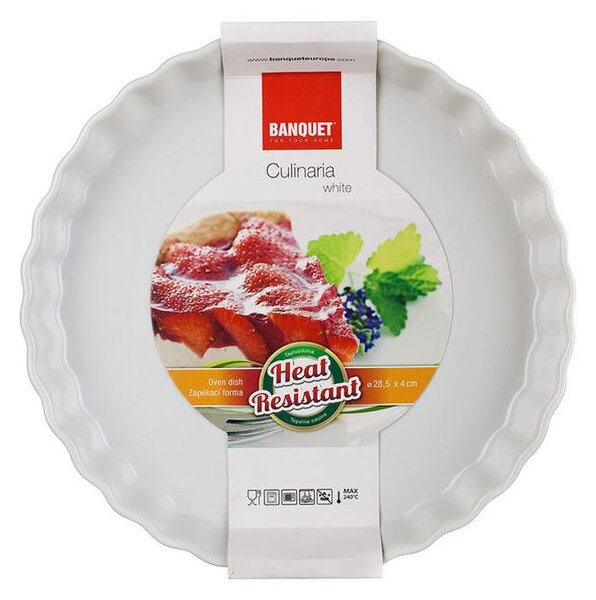 Formă de prăjitură CULINARIA White, 28,5 cm