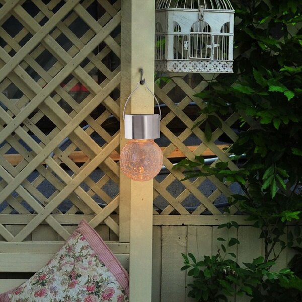 Rabalux Yola lampă solară suspendată 1x0.06 W transparent 7850