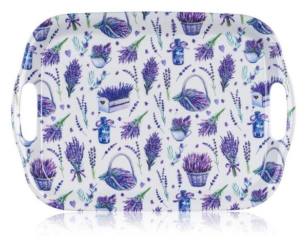 Set de tăvi din melamină LAVENDER 36 x 25,5 cm 2 buc