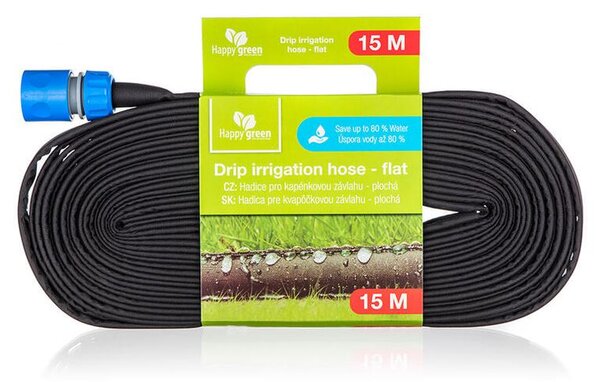 Furtun de irigaţii plat 7,5 m
