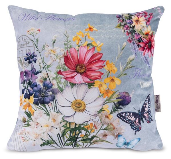 Set de 3 fețe pernuțe SPRING FLOWERS 45 x 45 cm