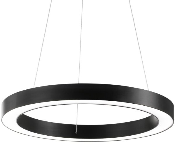 Lustră LED pe cablu Ideal Lux ORACLE LED/35W/230V 3000K d. 70 cm CRI 90 negru