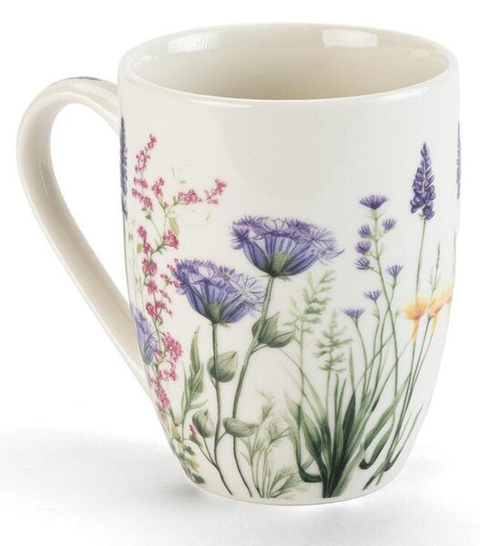 Set de căni din porţelan GRĂDINĂ DE LAVANDĂ în cutie cadou 350 ml 2 buc