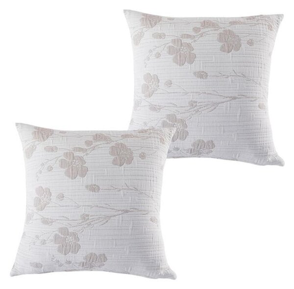 Set de 2 feţe pernuţe SOFIA bej 40 x 40 cm