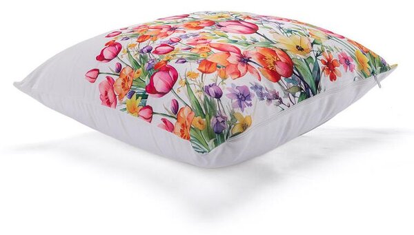 Set de 2 fețe pernuțe FLORI COLORATE 40 x 40 cm