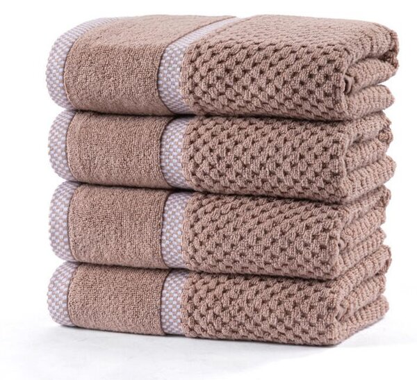 Set de prosoape din frotir MODENA latté 50 x 100 cm, 4 buc