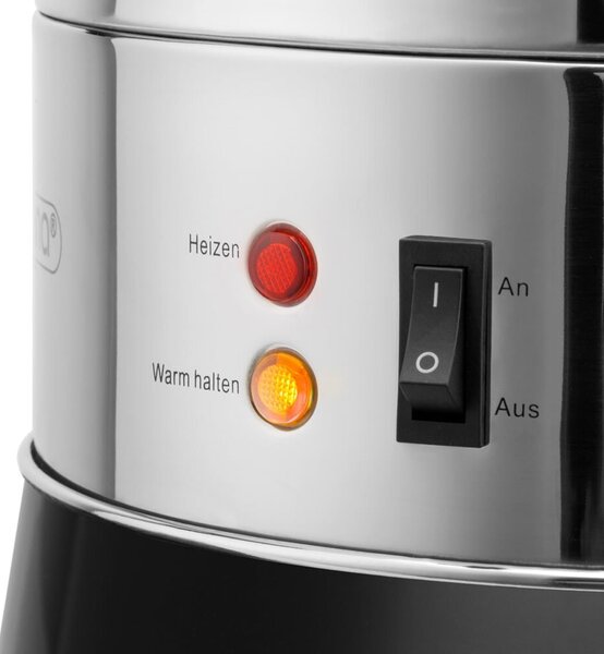 Monzana Încălzitor pentru vin/ceai COZY, 20l, argintiu