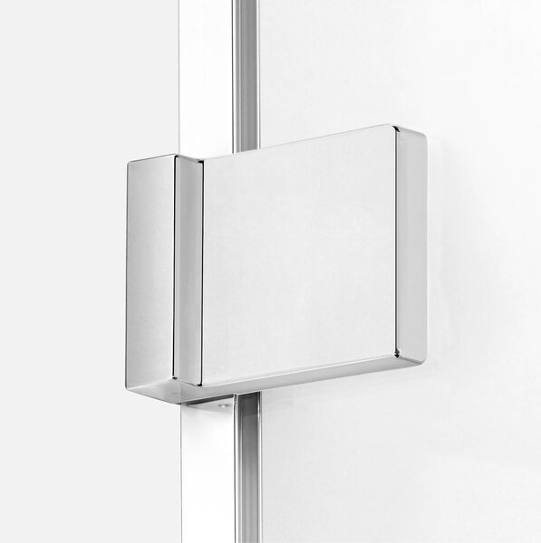 New Trendy Avexa cabină de duș 100x100 cm pătrat crom luciu/sticlă transparentă EXK-1485