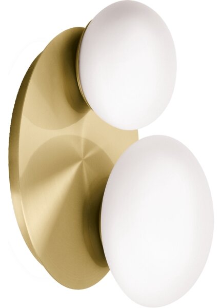 Ideal Lux - Aplică de perete LED NINFEA, 2xG9/3W/230V, auriu