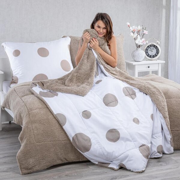 Set matlasat cu blăniţă Dual Feel ESTELLA 3 buc
