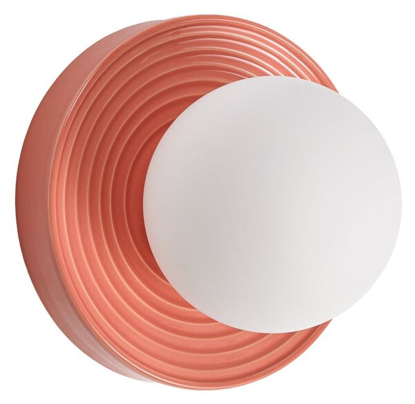 Lampă de perete Lindby, Harriet, reglabil, Portocaliu, Camera de zi, Ceramică, Modern