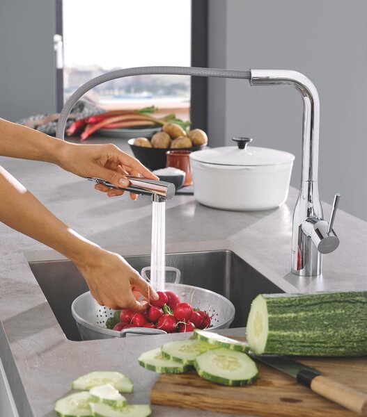 Grohe Essence baterie bucătărie pe picior StarLight Chrome 30270000