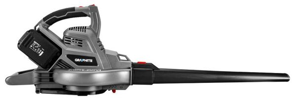 Aspirator de grădină Energy+ 36V Li-lon, 2în1, capacitate sac 35L, fără baterie 58G036 GRAPHITE
