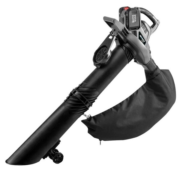 Aspirator de grădină Energy+ 36V Li-lon, 2în1, capacitate sac 35L, fără baterie 58G036 GRAPHITE