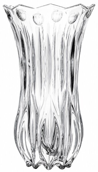 Vaza decorativa eleganta Pufo Bubble din sticla pentru flori si aranjamente, 19 cm- design modern pentru living si decor interior