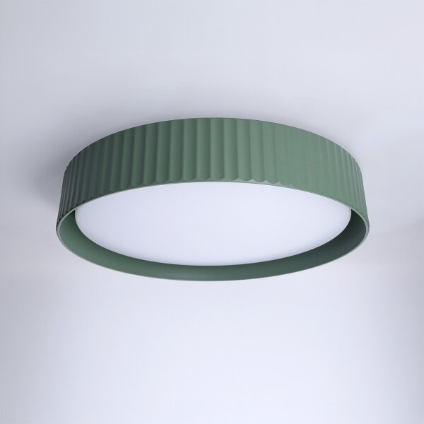 Brilagi - Plafonieră LED dimabilă LUCIA LED/48W/230V diam. 41 cm verde + telecomandă