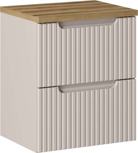 Set dulap Comad Nova Cashmere NOVACASHMERE 82-50-2S, blat Comad Nova Oak NOVA OAK A 89-50