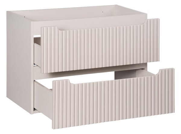 Comad Nova Cashmere dulap 80x39x57 cm sub chiuveta pe perete bej NOVA CASHMERE 82-80-2S