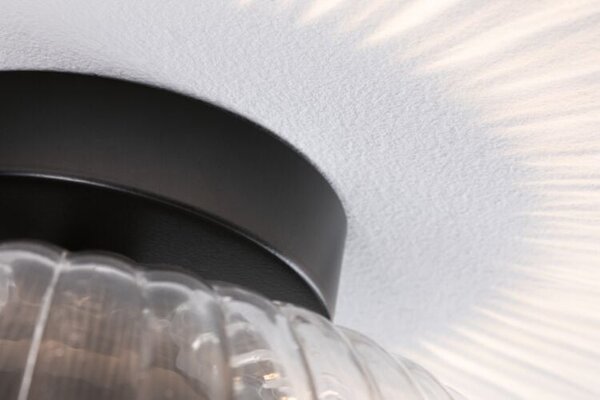 Paulmann Ruya lampă de tavan 1x60 W negru 71146