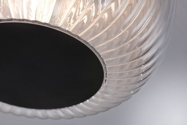 Paulmann Ruya lampă de tavan 1x60 W negru 71146