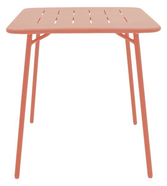 Set 3 bucati masa si scaune gradina V2, Moraja, Terracotta, 70x70x73 cm