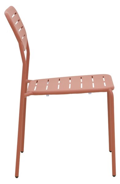 Set 3 piese masa si scaune gradina, Moraja Deraby, Terracotta, 70x70x73 cm
