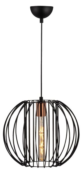 Lustra Fellini Negru 33x33x124 cm