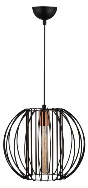 Lustra Fellini Negru 33x33x124 cm
