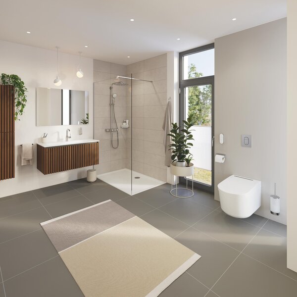 Grohe Euphoria set de duș perete cu termostat cu duș de ploaie StarLight Chrome 26507000