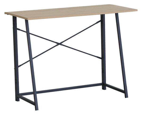Birou pliabil, Siklo, Negru, 46x100x75.5 cm