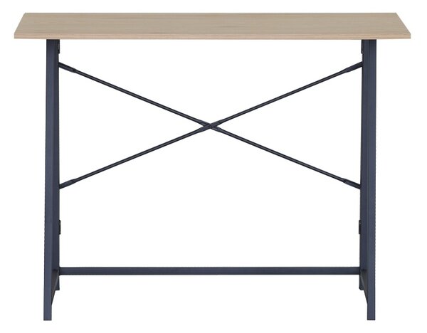 Birou pliabil, Siklo, Negru, 46x100x75.5 cm