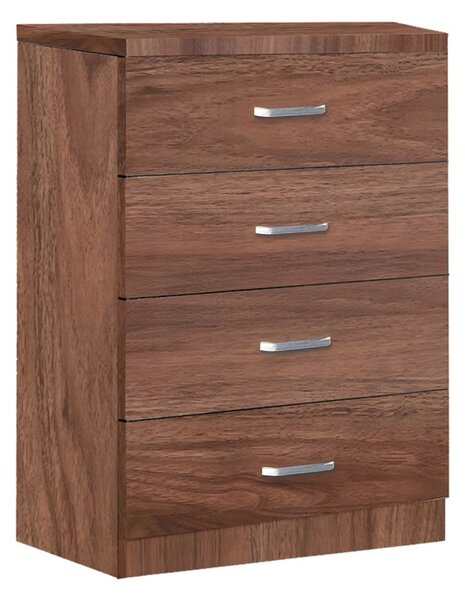 Comoda cu sertare, Killian, Nuc, 40x80x80 cm