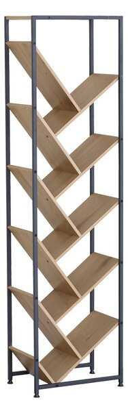 Biblioteca, Orunta, Negru, 26.5x40x150 cm