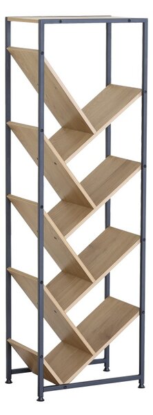 Biblioteca, Orunta, Negru, 26.5x40x125 cm