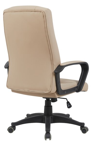 Scaun de birou, Roby, Cream, 70x60x110 cm