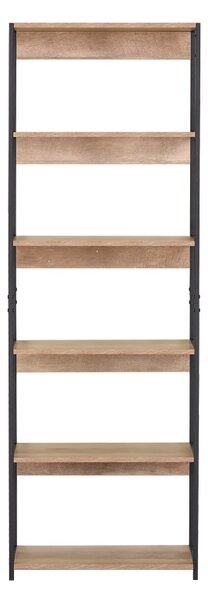 Biblioteca, Kaliano, Negru, 35x59.5x176.5 cm