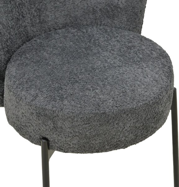 Scaun, Houlian, Antracit, 66x46x89 cm