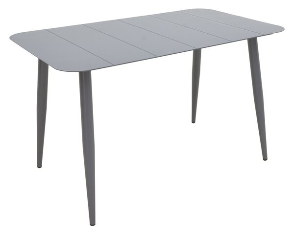 Set 7 bucati masa si scaune gradina, Heven Vista, Antracit, 80x150x72 cm