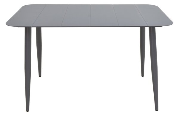Set 7 bucati masa si scaune gradina, Heven Vista, Antracit, 80x150x72 cm