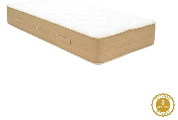 Saltea cu arcuri bonnel cu doua fete, Sleepy, Alb, 200x100x27 cm
