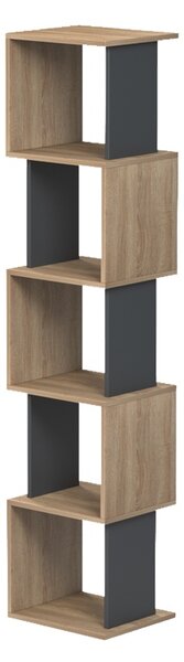 Biblioteca, Cubik, Sonoma, 30x35x161 cm