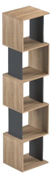 Biblioteca, Cubik, Sonoma, 30x35x161 cm