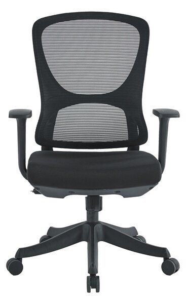 Scaun de birou, Litulo, Negru, 50.5x51x106 cm