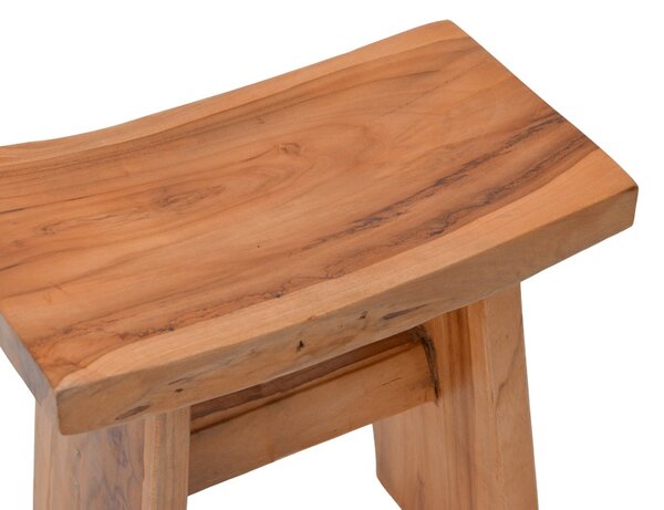 Masuta laterala, Borbe, Natural, 28x45x45 cm
