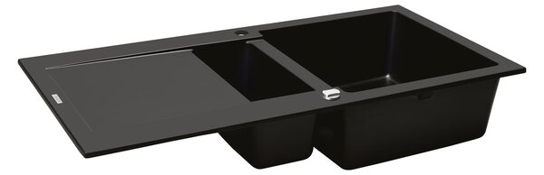 Oltens Gravan chiuvetă din granit 100x50 cm negru 72300300