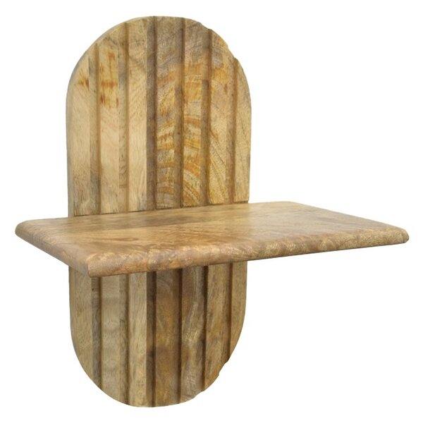Set 3 bucati Raft de perete, Arcadia, Bej, 20x30x40 cm