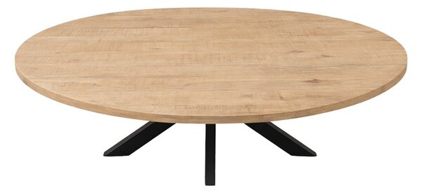 Masa de dining, Jenma, Negru, 90x180x76 cm