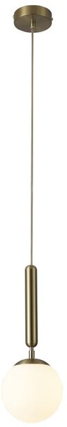 Rabalux Divina lampă suspendată 1x9 W alb-auriu 5352