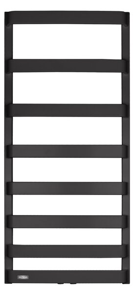 Oltens Varme calorifer de baie scară 108.5x50 cm negru mat 55001300