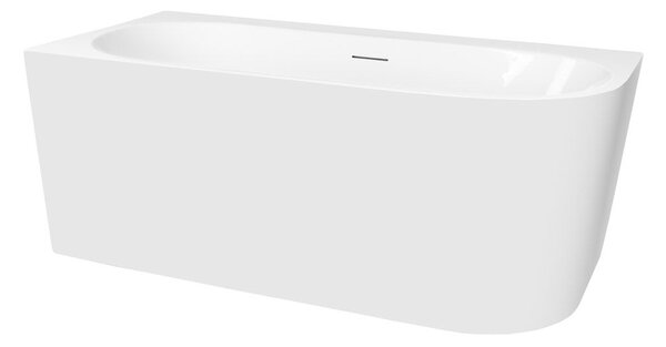 Oltens Hulda cadă de colț 160x75 cm alb 11003000